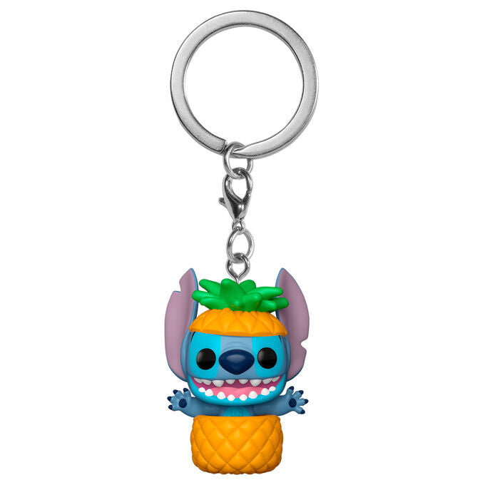 pocket pop disney lilo & stitch keychain stitch in pineapple