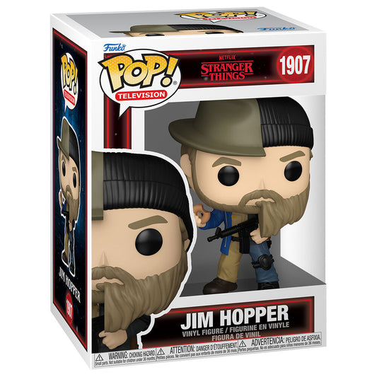 stranger things jim hopper pop figure