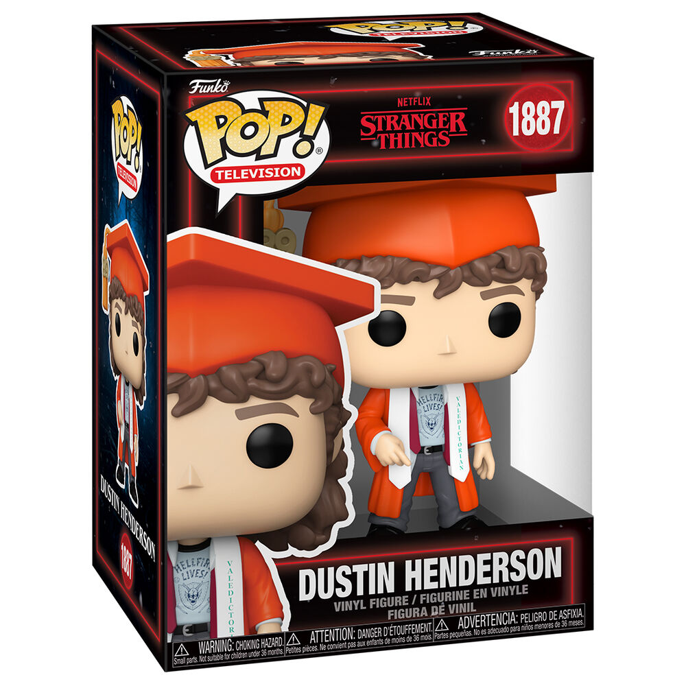 pop figure stranger things dustin henderson