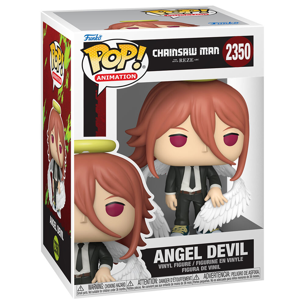 pop figure chainsaw man reze's bow angel devil