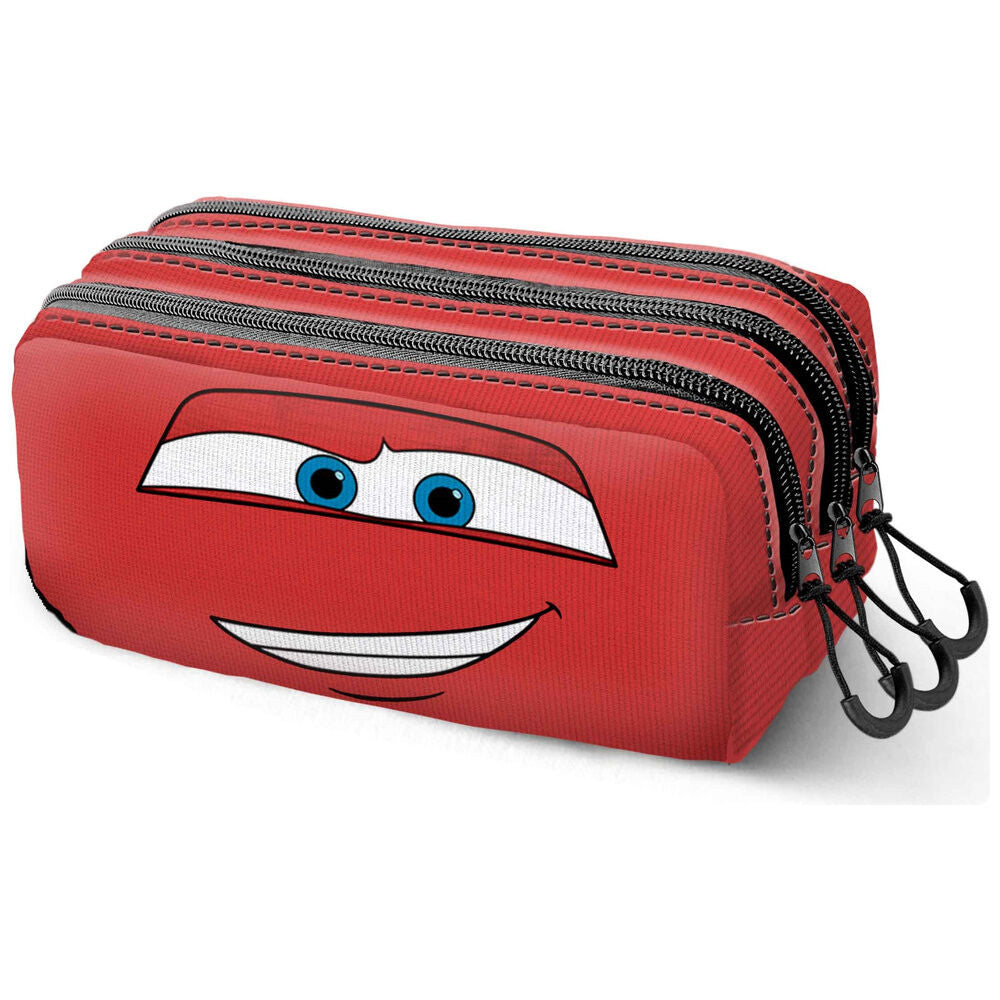 legendary cars 3 disney pixar triple pencil case