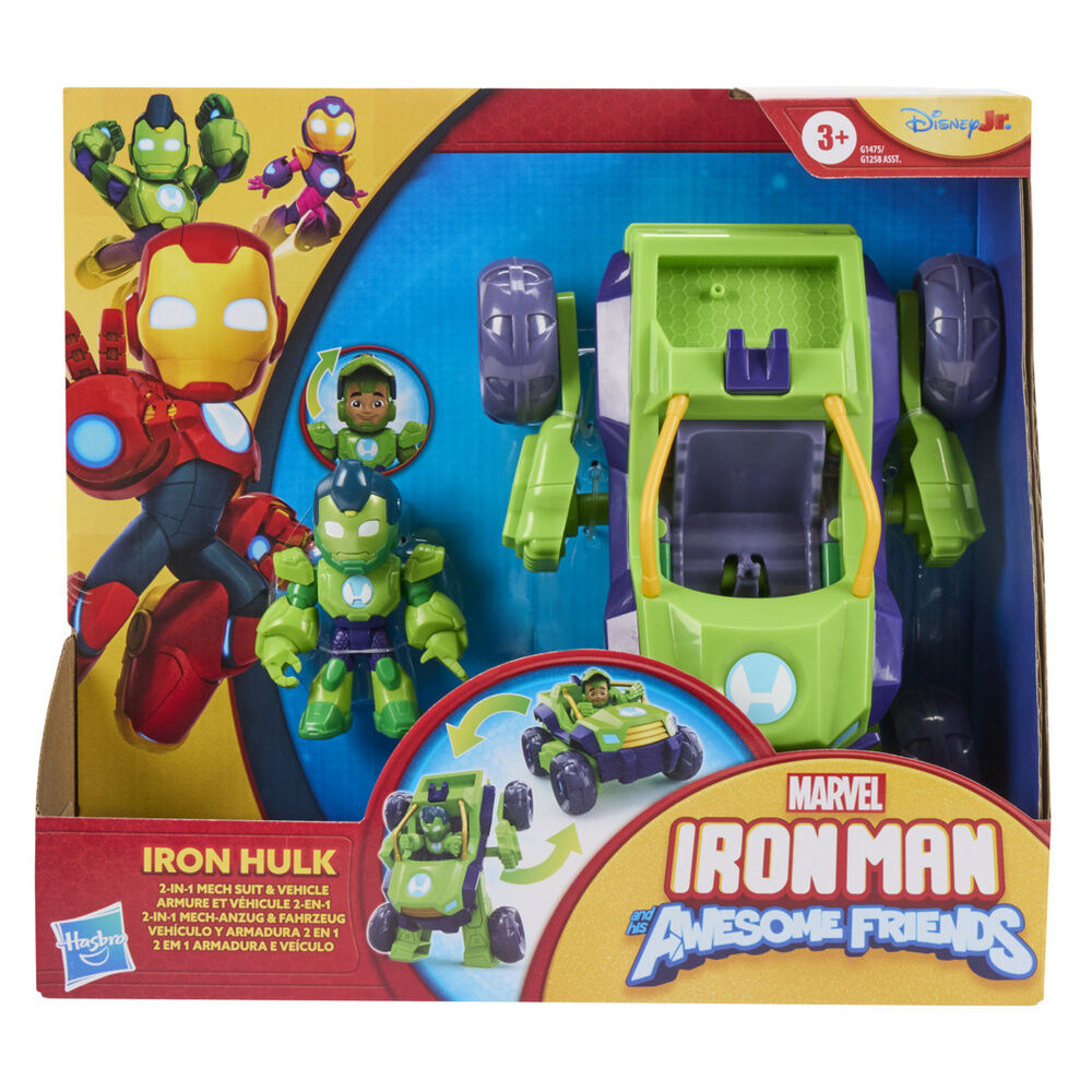 FigureVehicle Hulk Iron Man and His Super Team Marvel