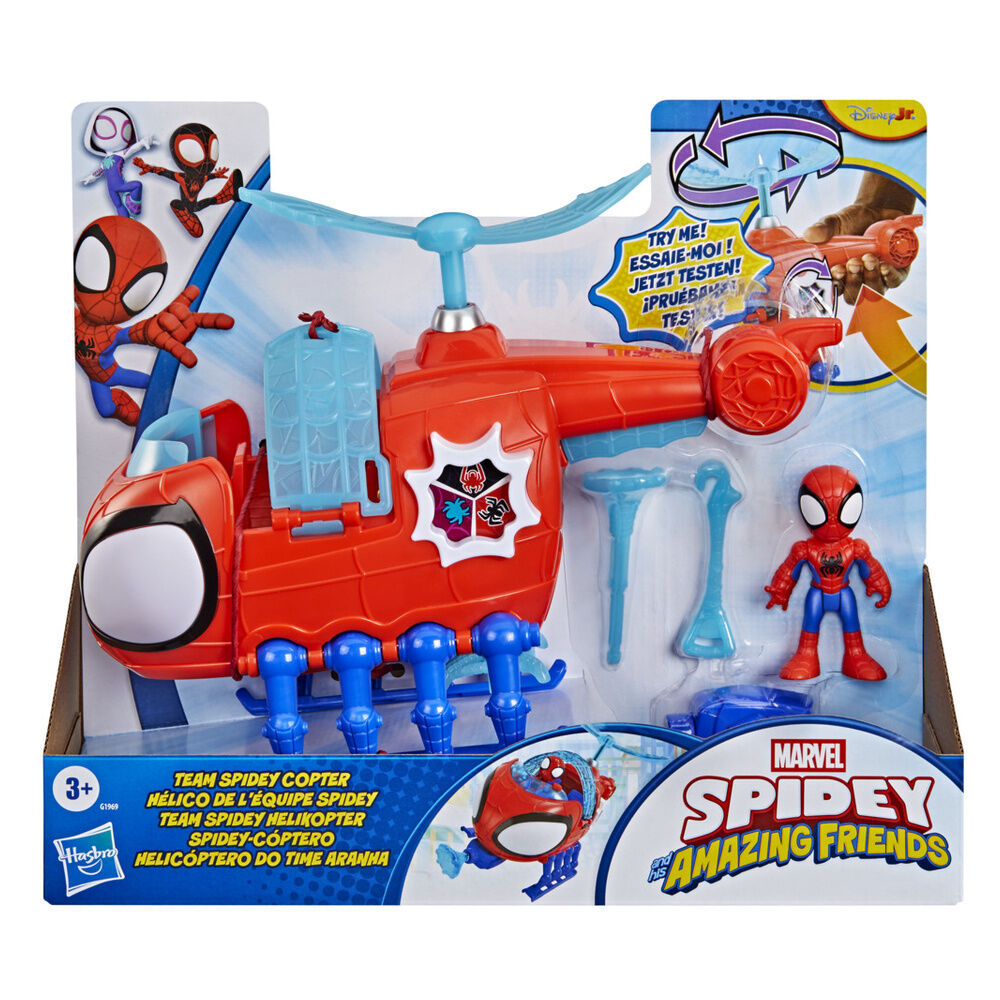 Spider-Man and His Super Team Marvel Figure/Vehicle