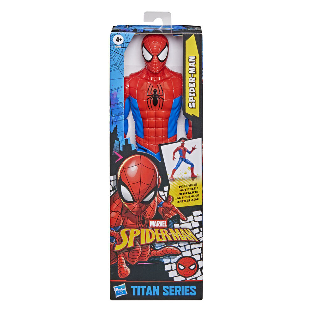 Figura de Spiderman de la serie Titan de Marvel 30 cm