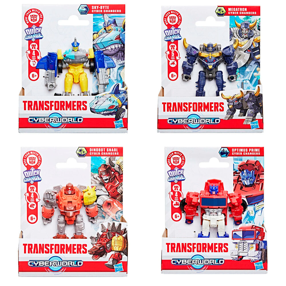 cyberworld transformers figure 10cm assorted