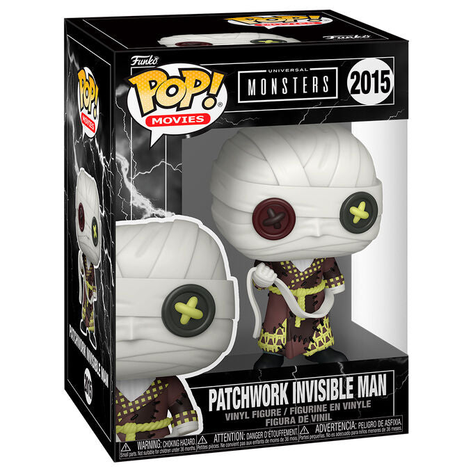 universal monsters patchwork invisible man pop figure