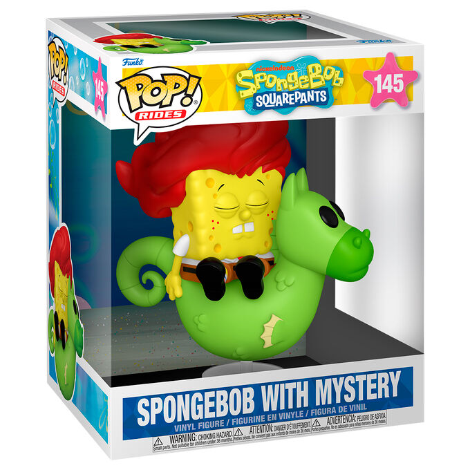 pop figure rides deluxe spongebob squarepants spongebob with mystery