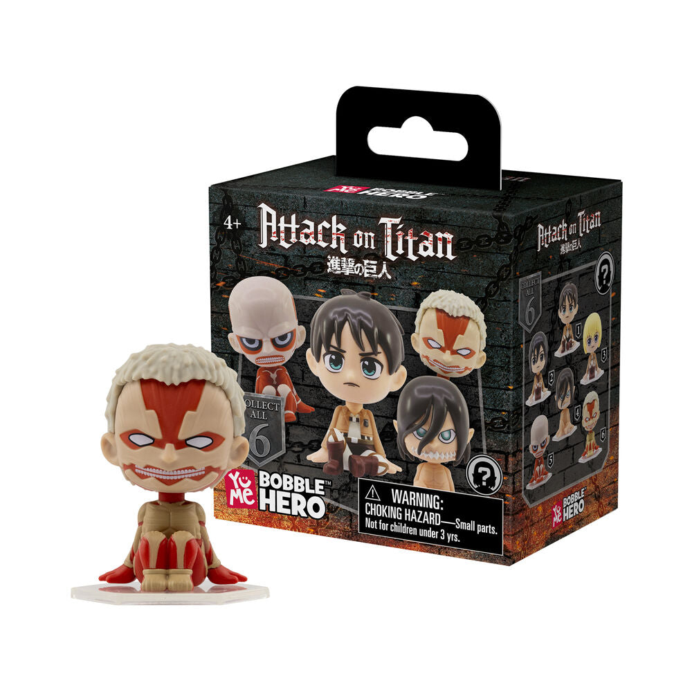 Figurine Surprise Attack On Titan 6 3 cm assortie