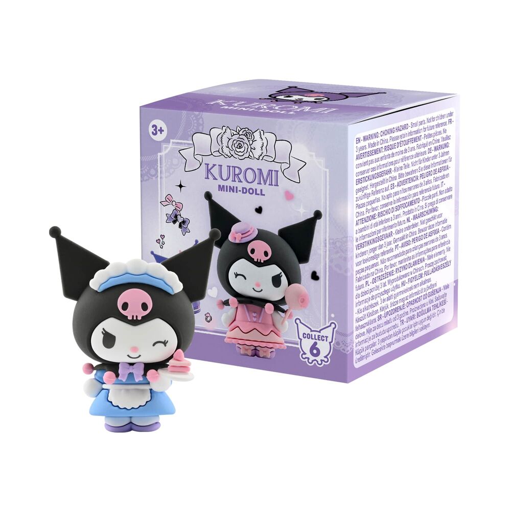Kuromi Festa di compleanno Hello Kitty Surprise Statuetta 5 cm Assortita