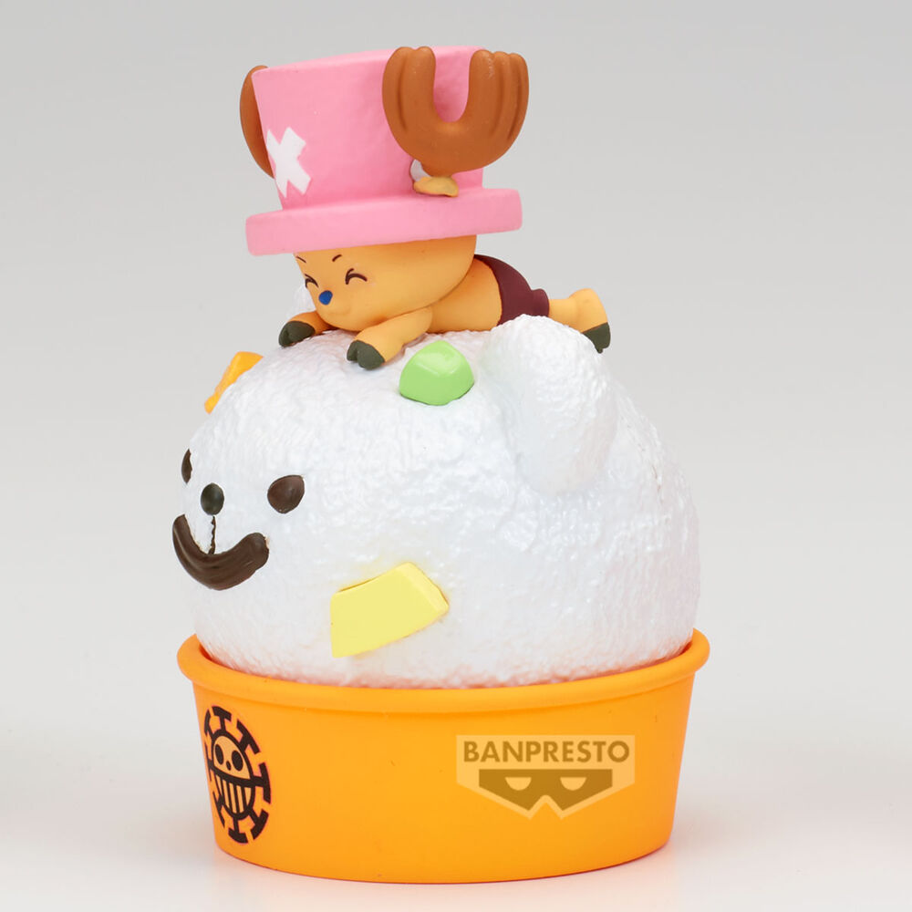 Action figure di Tony Tony Chopper Ver B Paldolce One Piece 7cm