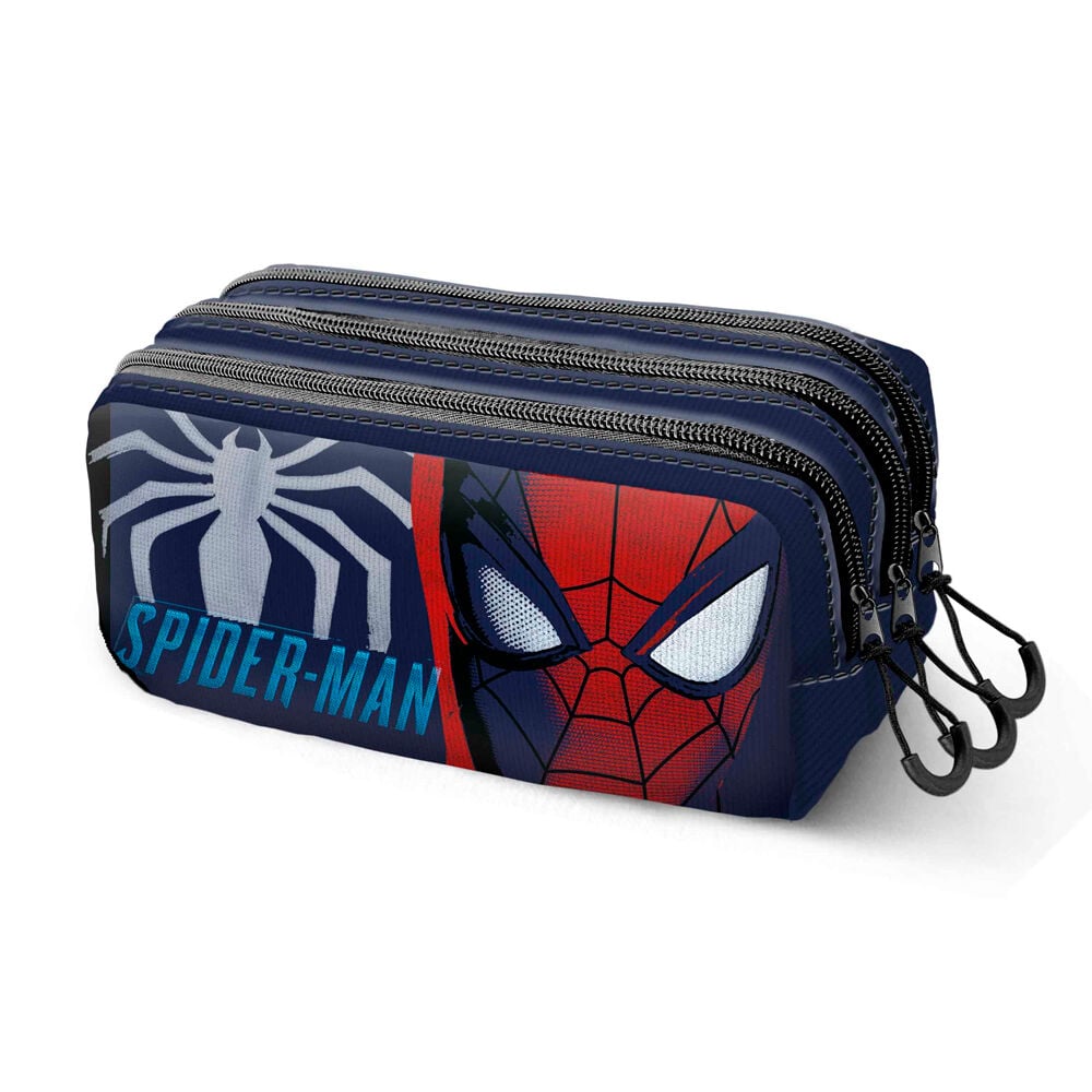 Gaze Spiderman Marvel triple pencil case