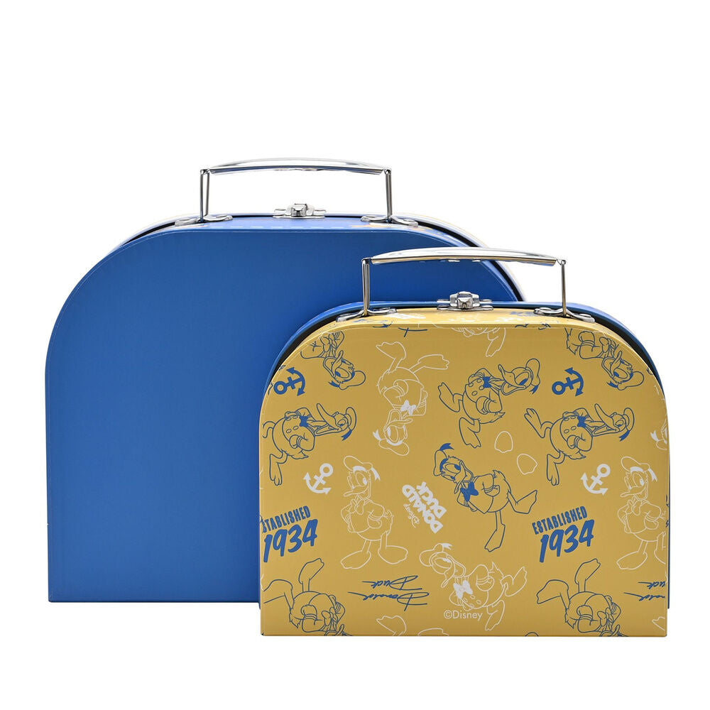 Set of 2 Donald Disney storage boxes