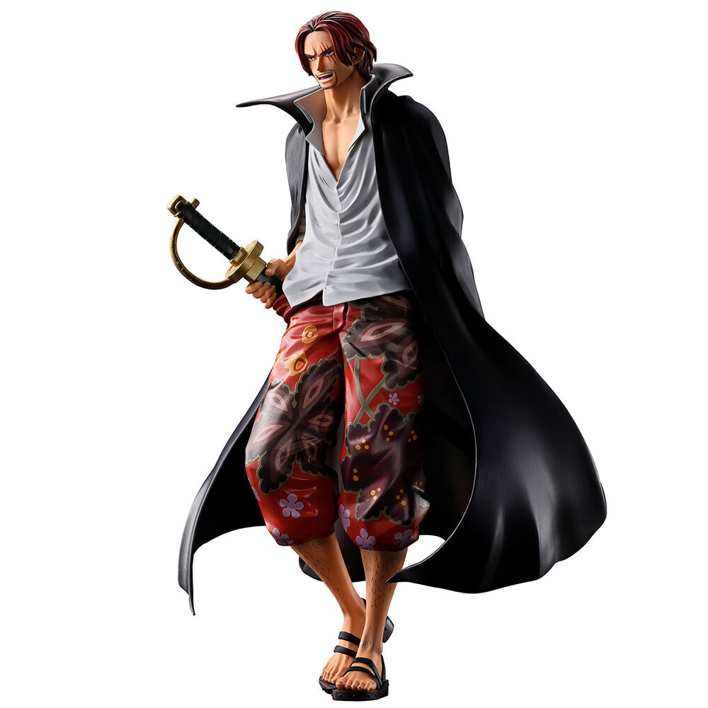 Figura Ichibansho Shanks Piratas do Ruivo One Piece 21cm