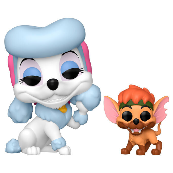Figura POP da Disney Oliver & Company Georgette com Tito