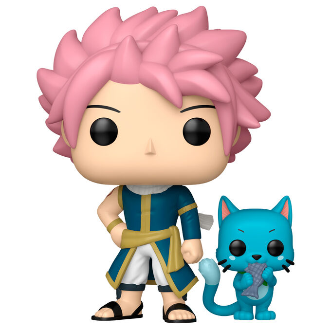 pop figure fairy tail 100 years quest natsu with happy