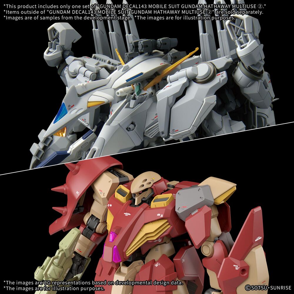 Gundam Decal143 Mobile Suit Stickers