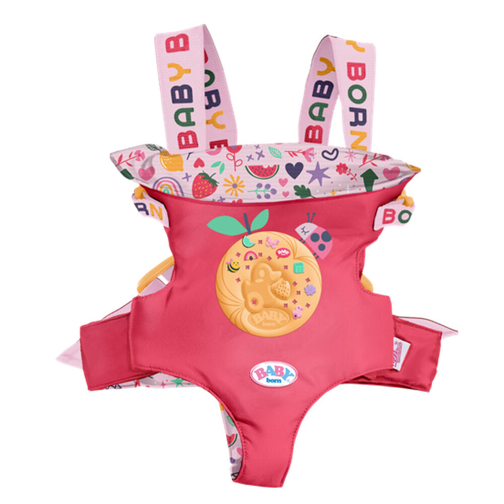 baby born carrier backpack with pins