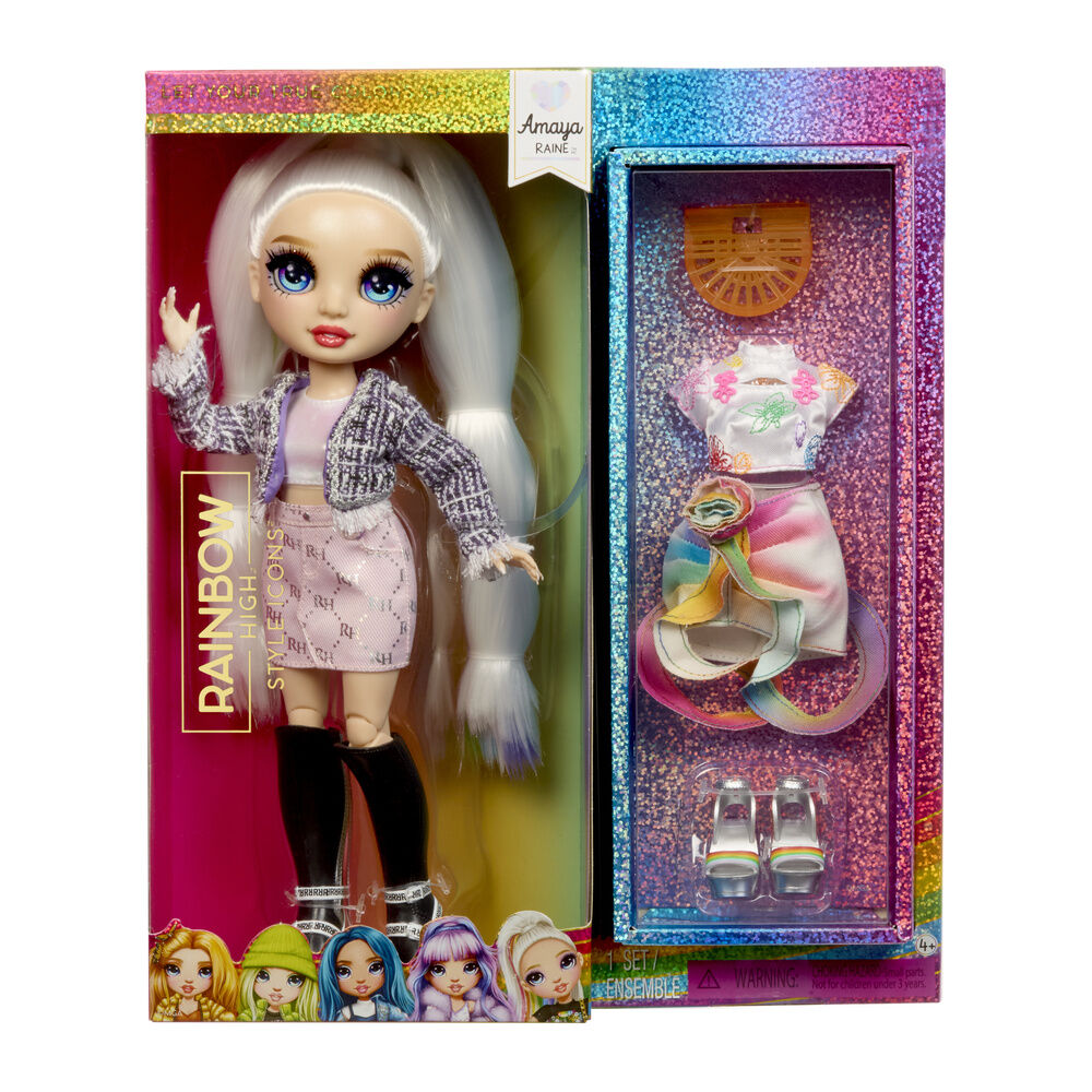 amaya doll style icons fashion dolls rainbow high