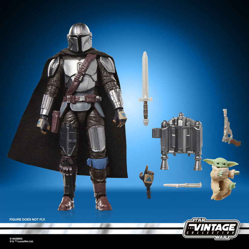 Figure The Mandalorian & Grogu Star Wars The Mandalorian & Grogu 9.5cm