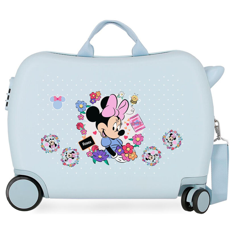 ABS trolley suitcase Flowers Minnie Disney 50cm
