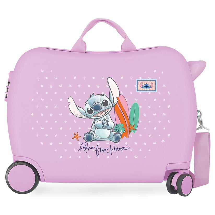 ABS trolley suitcase From Hawaii Stitch Disney 50cm