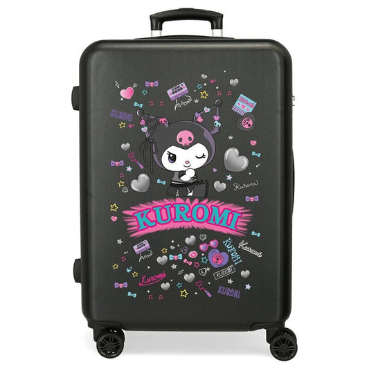 Retropop Kuromi Hello Kitty ABS trolley suitcase 65cm