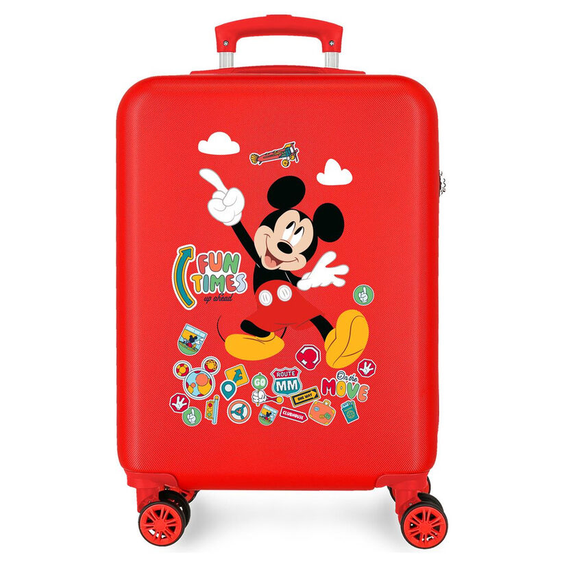 Fun Times Mickey Disney ABS trolley suitcase 55cm