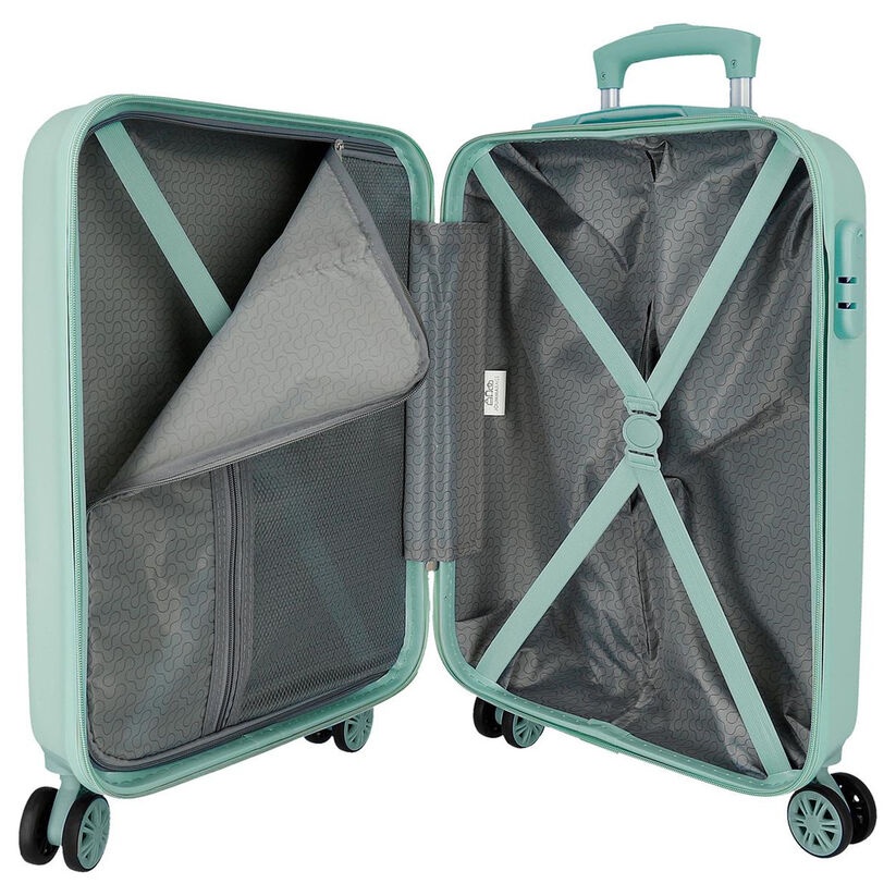 ABS trolley suitcase Happy Pets Owl Roll Road 55cm