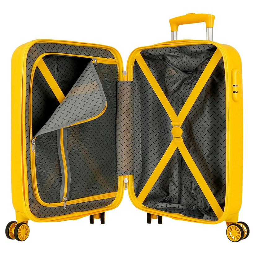 Valise trolley ABS Happy Pets Girafe Roll Road 55 cm