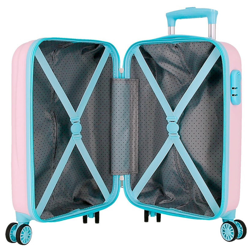 ABS trolley suitcase Happy Pets Little Roll Road 50cm