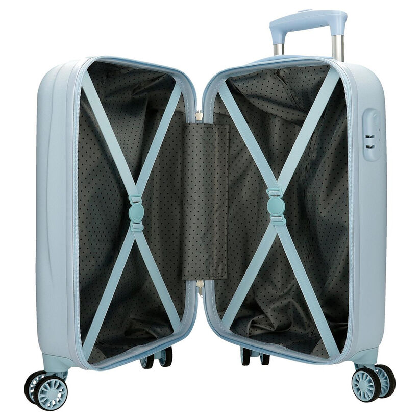 ABS trolley suitcase Happy Pets Little Roll Road 50cm