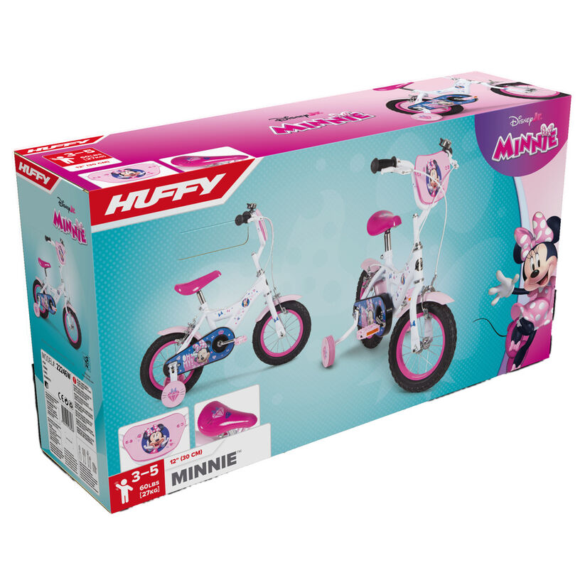 Bicicleta Huffy Minnie Disney de 12 polegadas