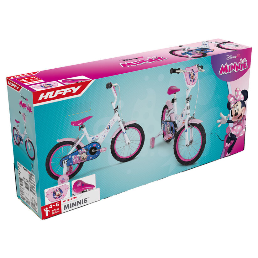 Bicicleta Huffy Minnie Disney de 16 polegadas