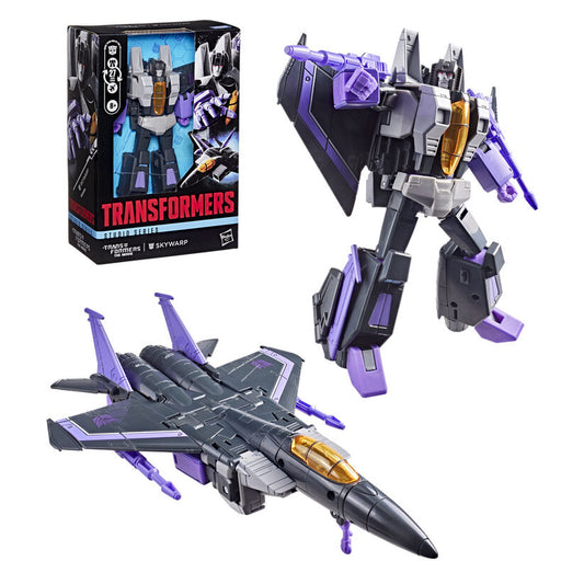 Action figure Skywarp dei Transformers alta 16 5 cm