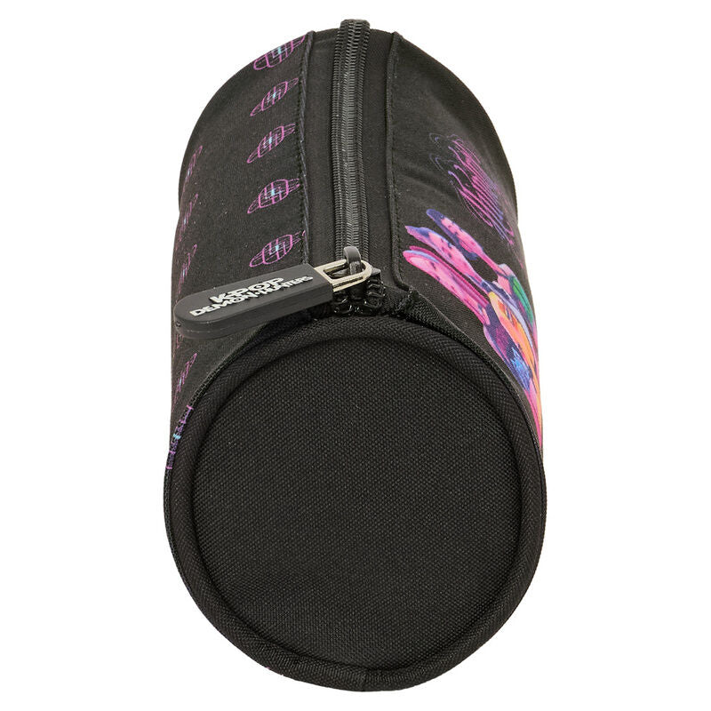 Trousse ronde noire Kpop Demon Hunters