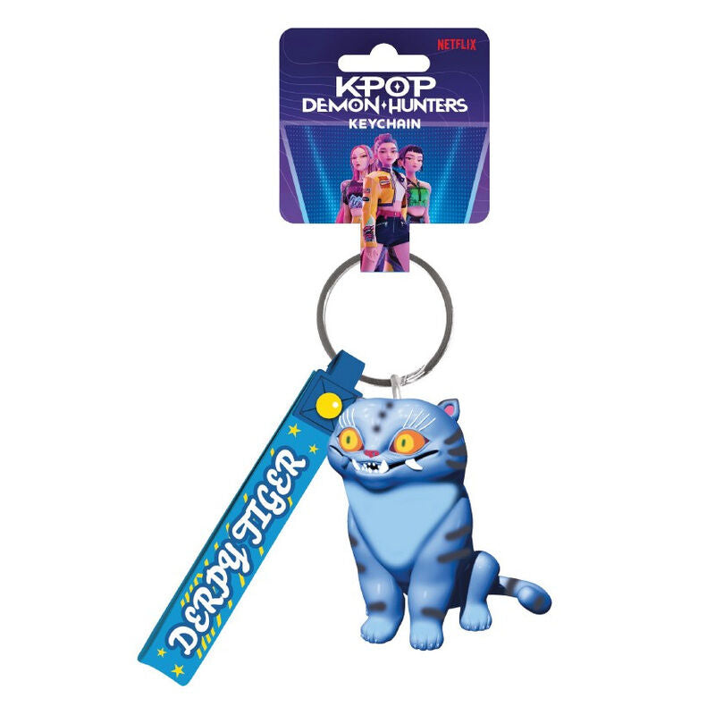 3d double derpy kpop demon hunters keychain