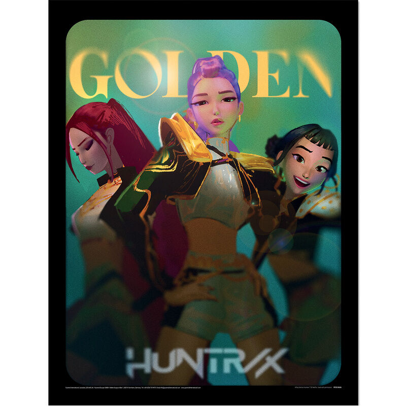 kpop golden demon hunters painting