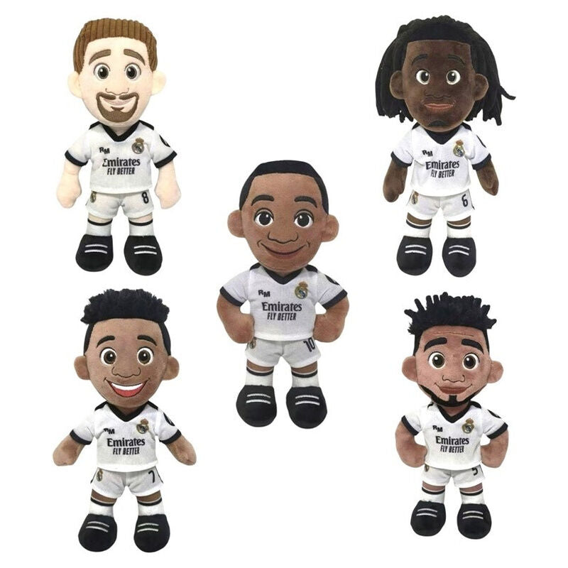real madrid player plush toy new edition 25cm assorted