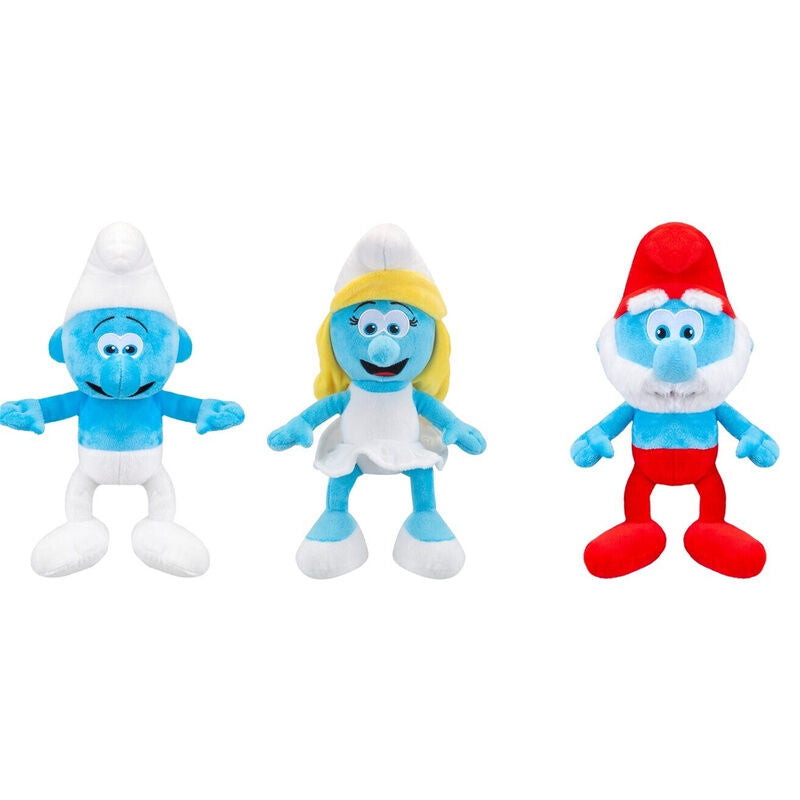 smurf plush toy the smurfs 32cm assorted