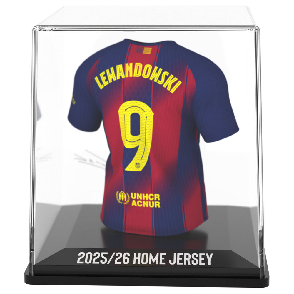 Lewandowski FC Barcelona Mini Shirt Figure
