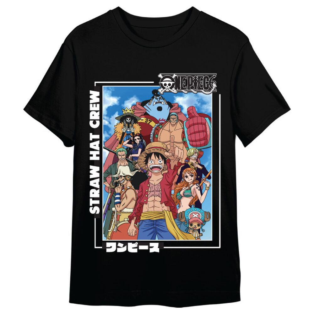 Adult Straw Hat Crew One Piece T-shirt