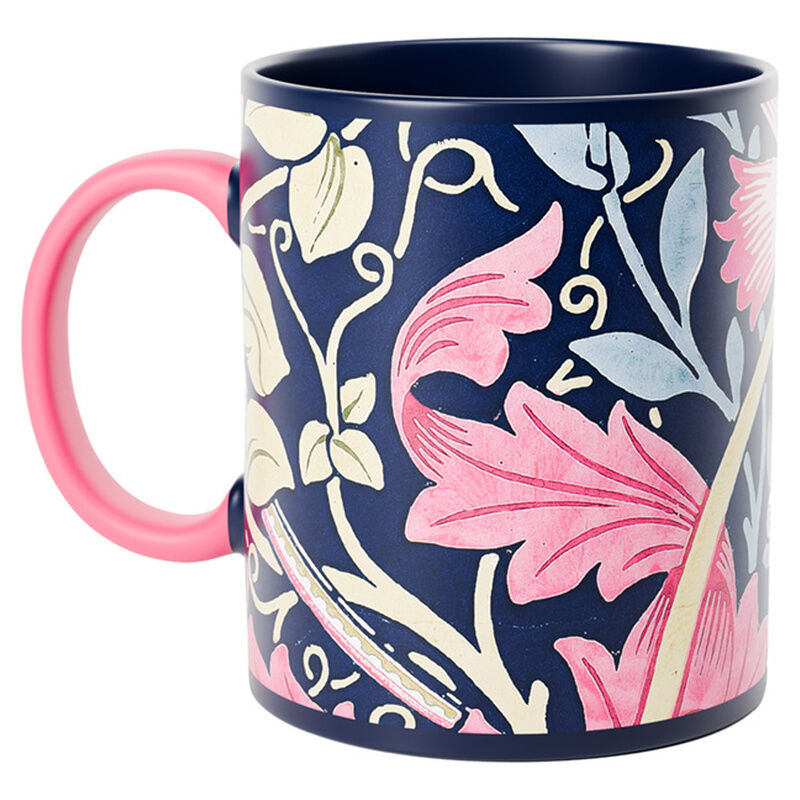 william morris flower mug 300ml