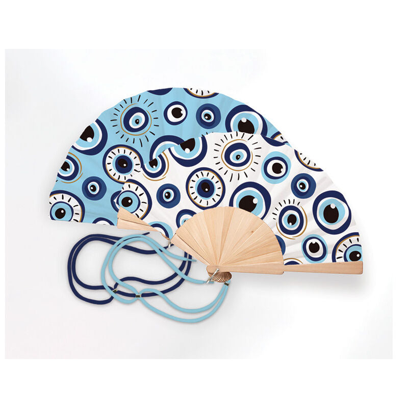 assorted turkish eye fan