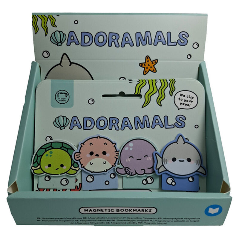 adorable animals bookmark set