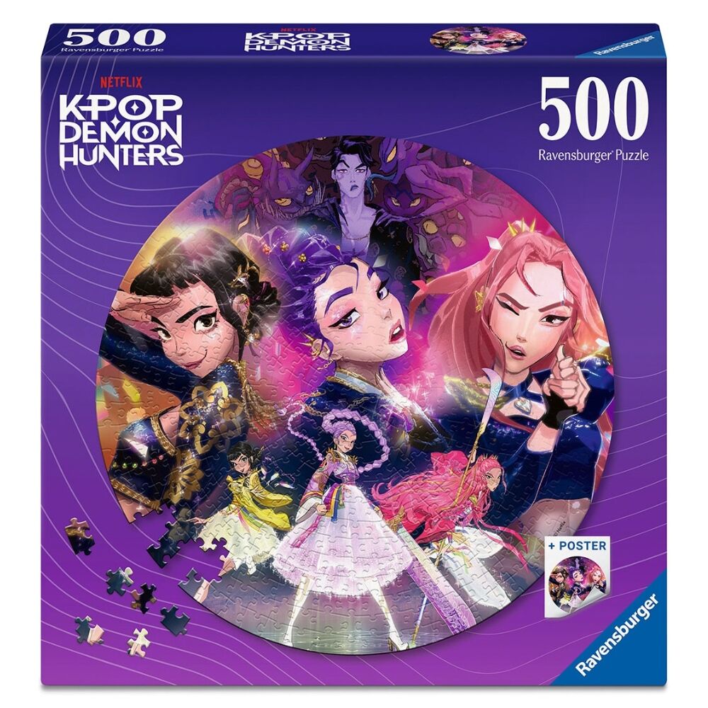kpop demon hunters puzzle 500pcs