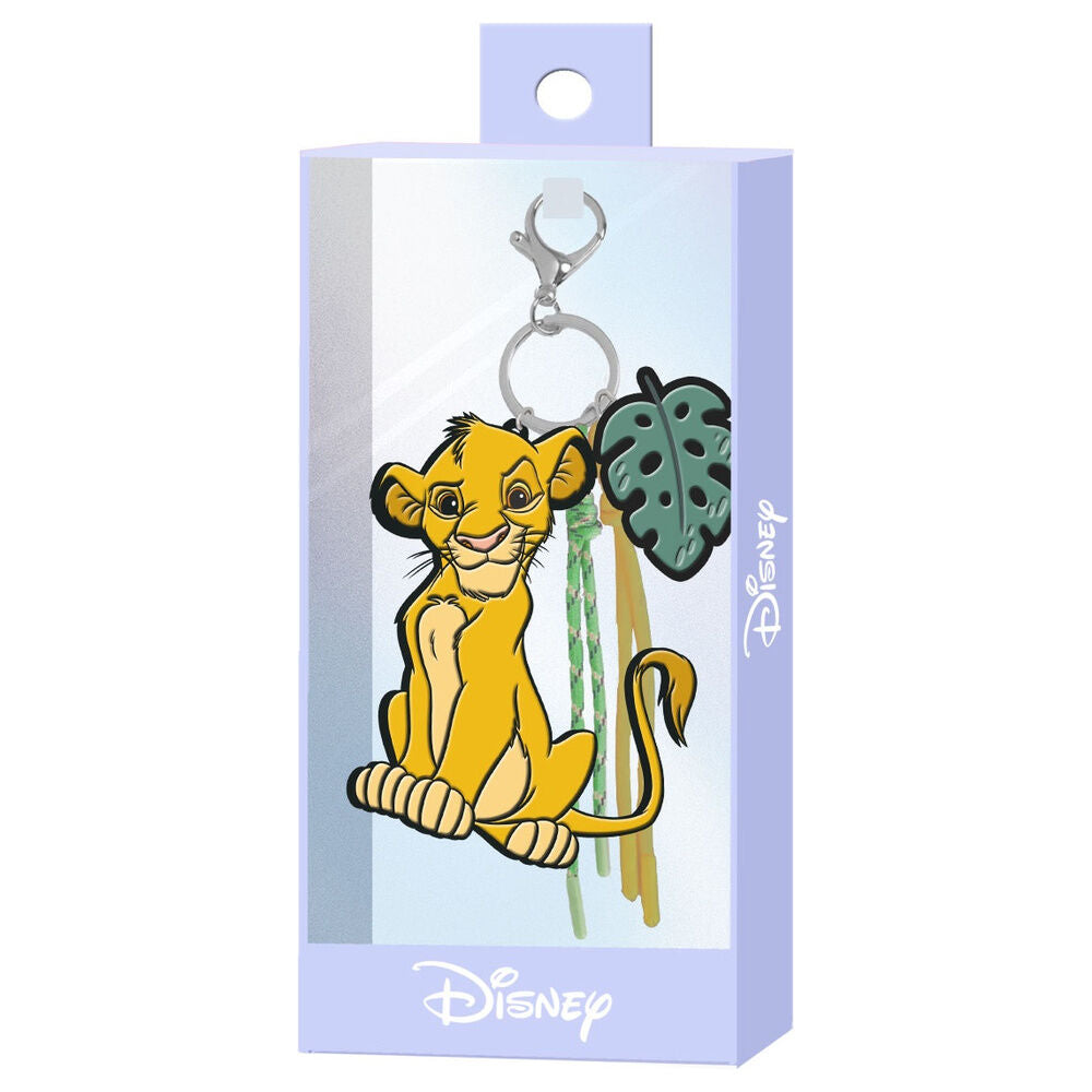 disney lion king charm keychain