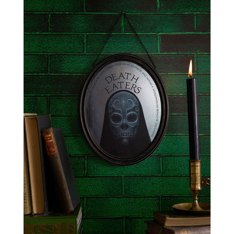 Death Eater Mirror Plate Dark Arts Harry Potter