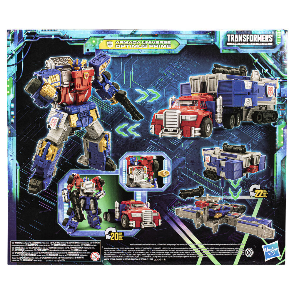 Figurine Transformers Optimus Prime de l'univers étendu armée 19 cm