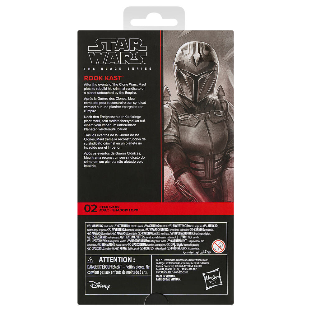 Figure Rook Kast Maul Shadow Lord Star Wars 15cm
