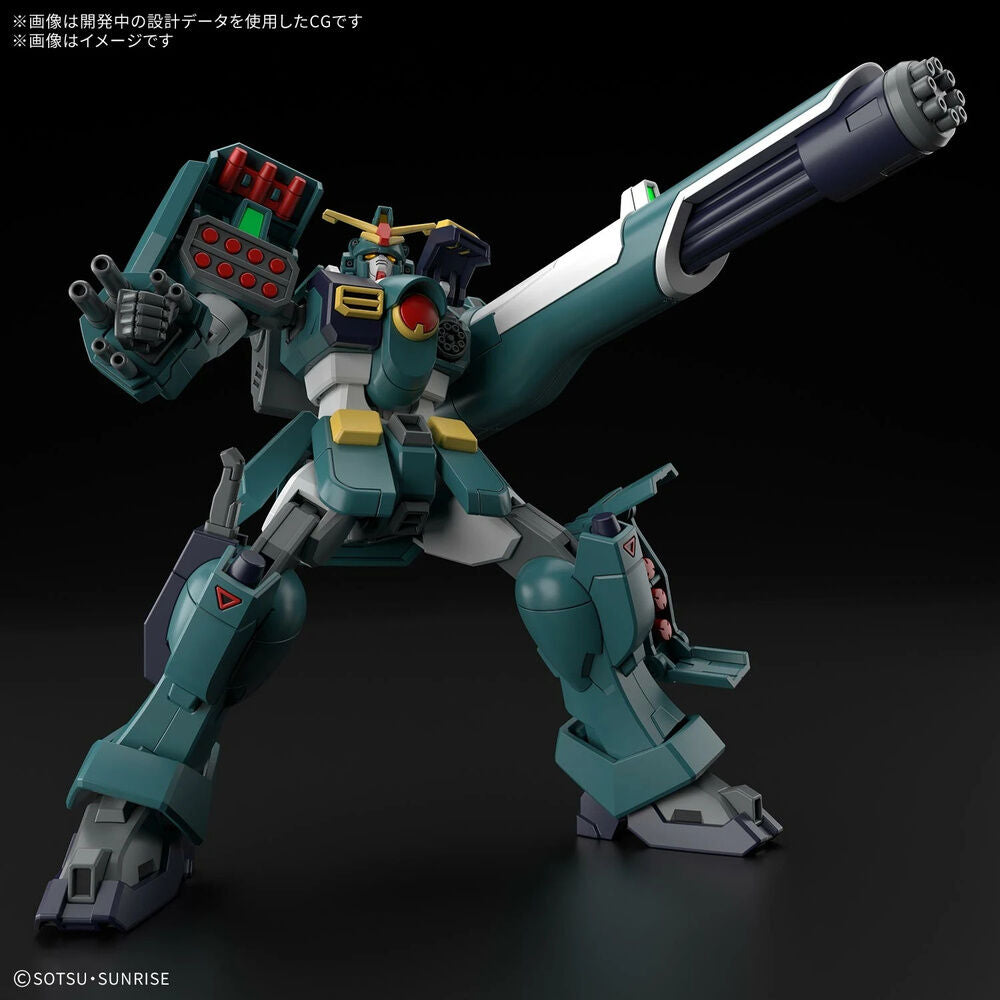HG 1144 GT-9600 Gundam Leopard Mobile Suit Gundam model